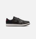 Air Jordan 1 Retro Low OG Laser Black and Varsity Red Men's Shoes