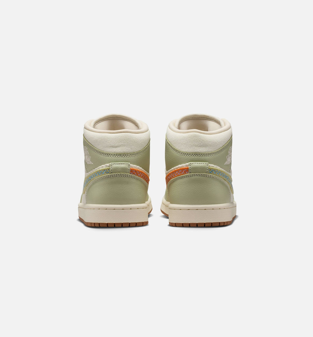 Air Jordan 1 Mid SE Olive Aura Women's Shoes