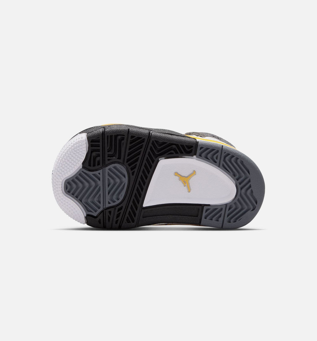 Air Jordan 4 Retro Rare Air Tour Yellow Infant/Toddler Shoes