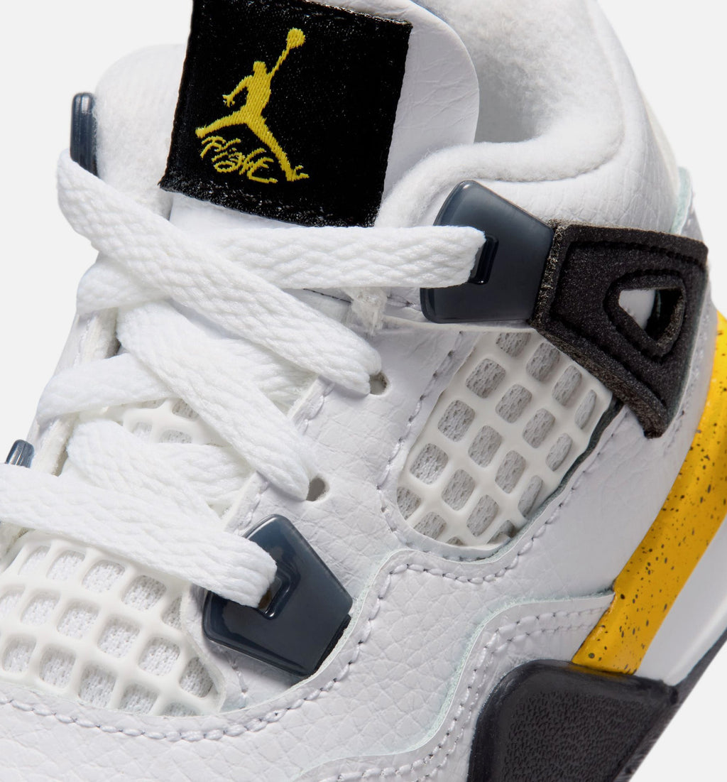 Air Jordan 4 Retro Rare Air Tour Yellow Infant/Toddler Shoes