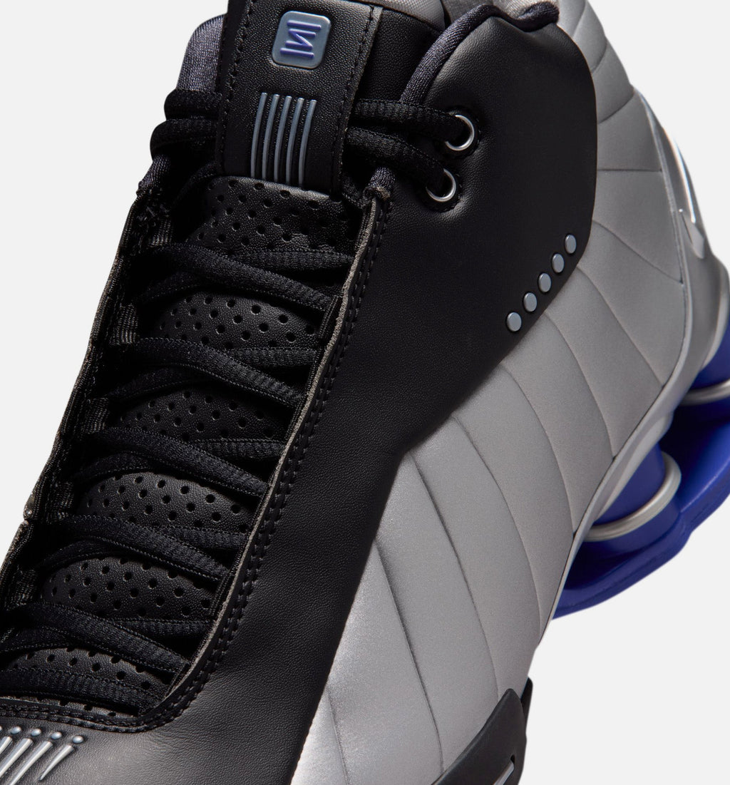 Shox BB4 OG Black and Metallic Silver Men's Shoes