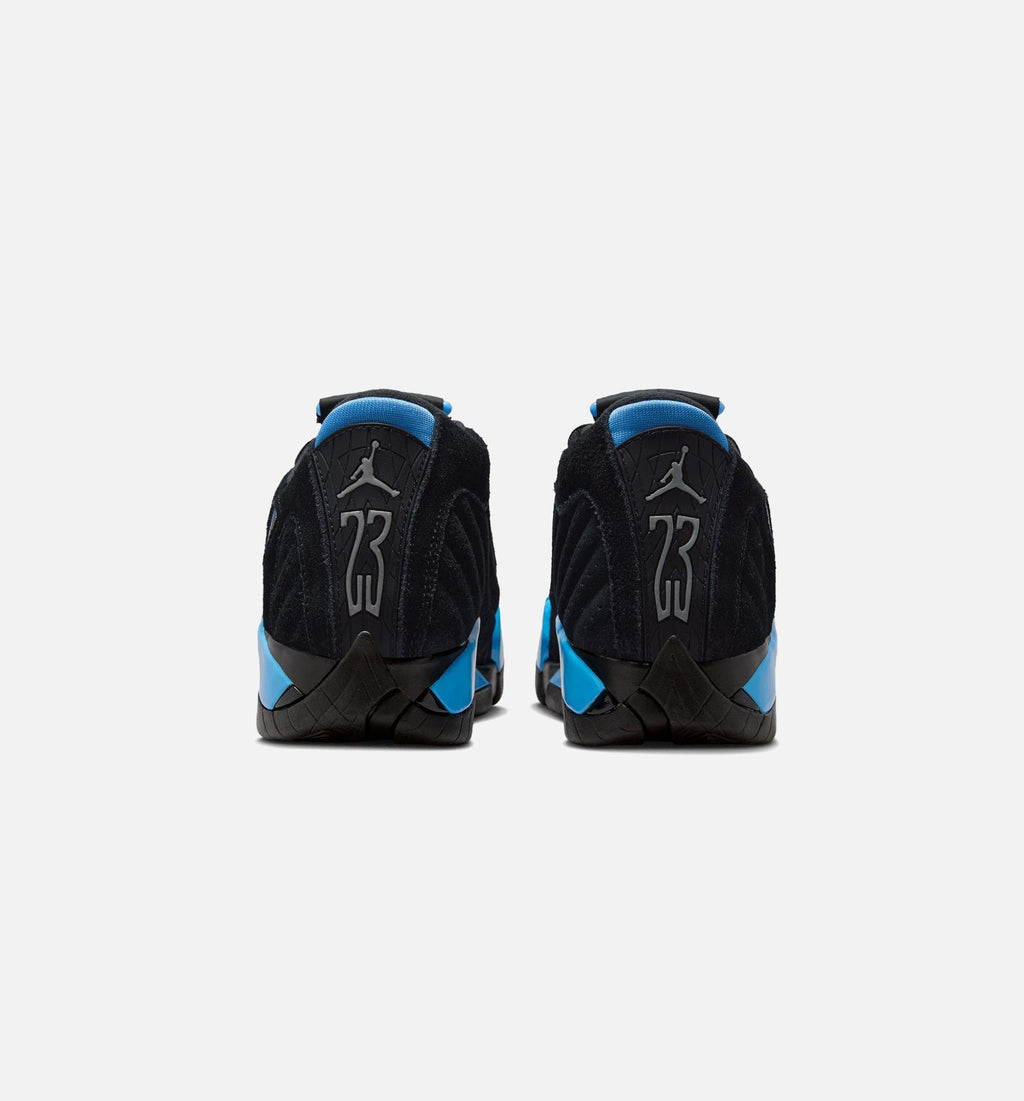 Air Jordan 14 Retro Black University Blue Grade School Shoes