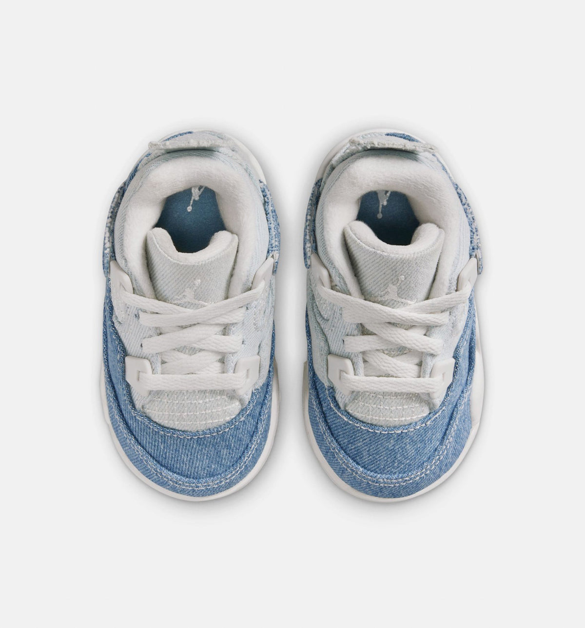Air Jordan 4 Retro Worn Blue Infant/Toddler Shoes