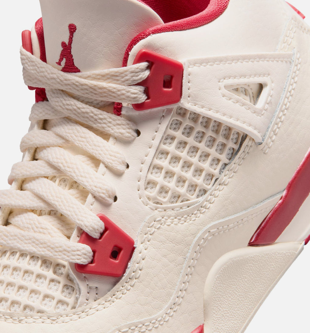 Air Jordan 4 Retro Valentine's Day Preschool Shoes