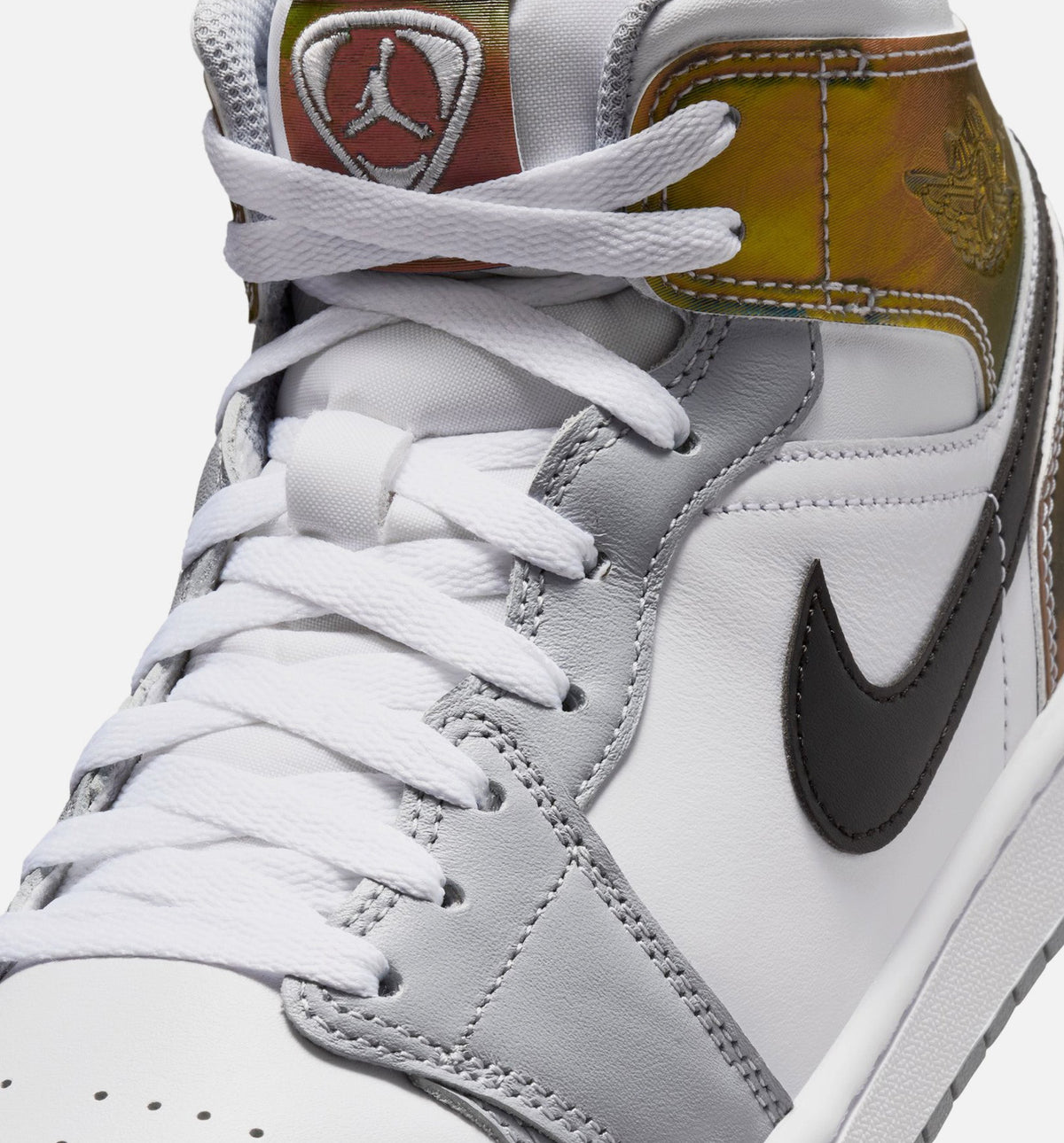 Air Jordan 1 Mid SE Wolf Grey Men's Shoes