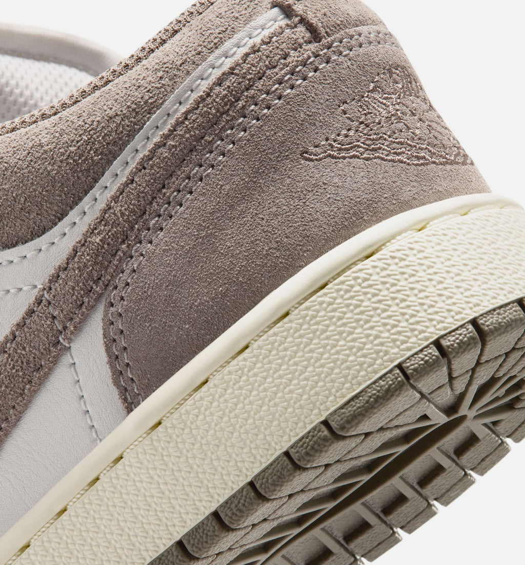 Air Jordan 1 Low Olive Grey Grade School Shoes