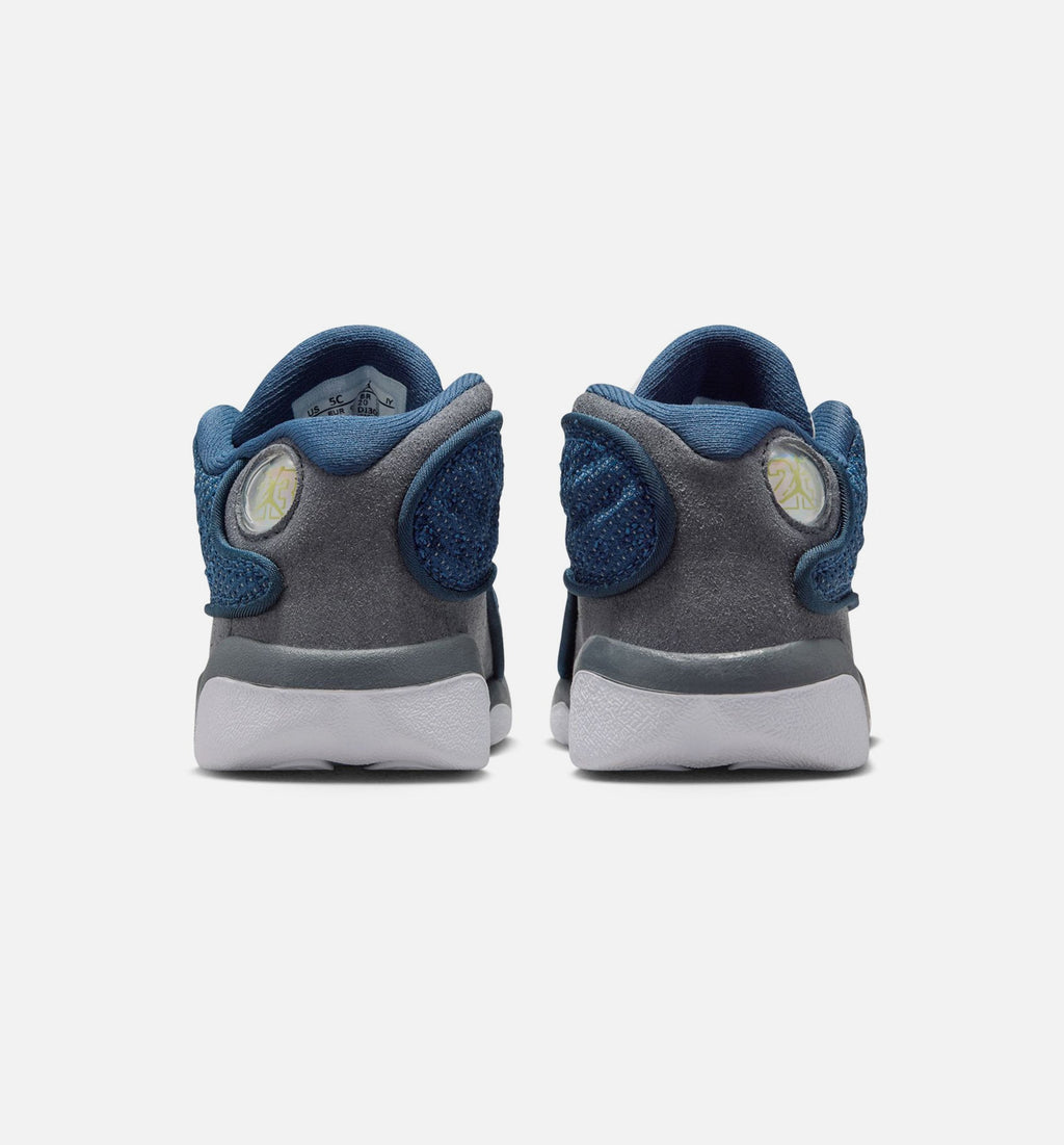 Air Jordan 13 Retro Navy and Flint Grey Infant/Toddler Shoes