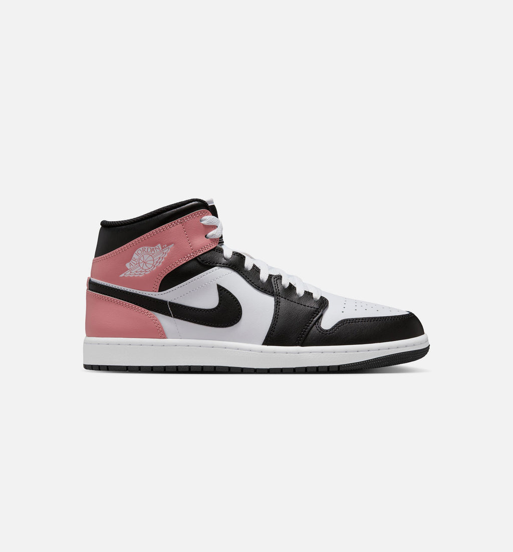 Air Jordan 1 Mid Rust Pink Men's Shoes
