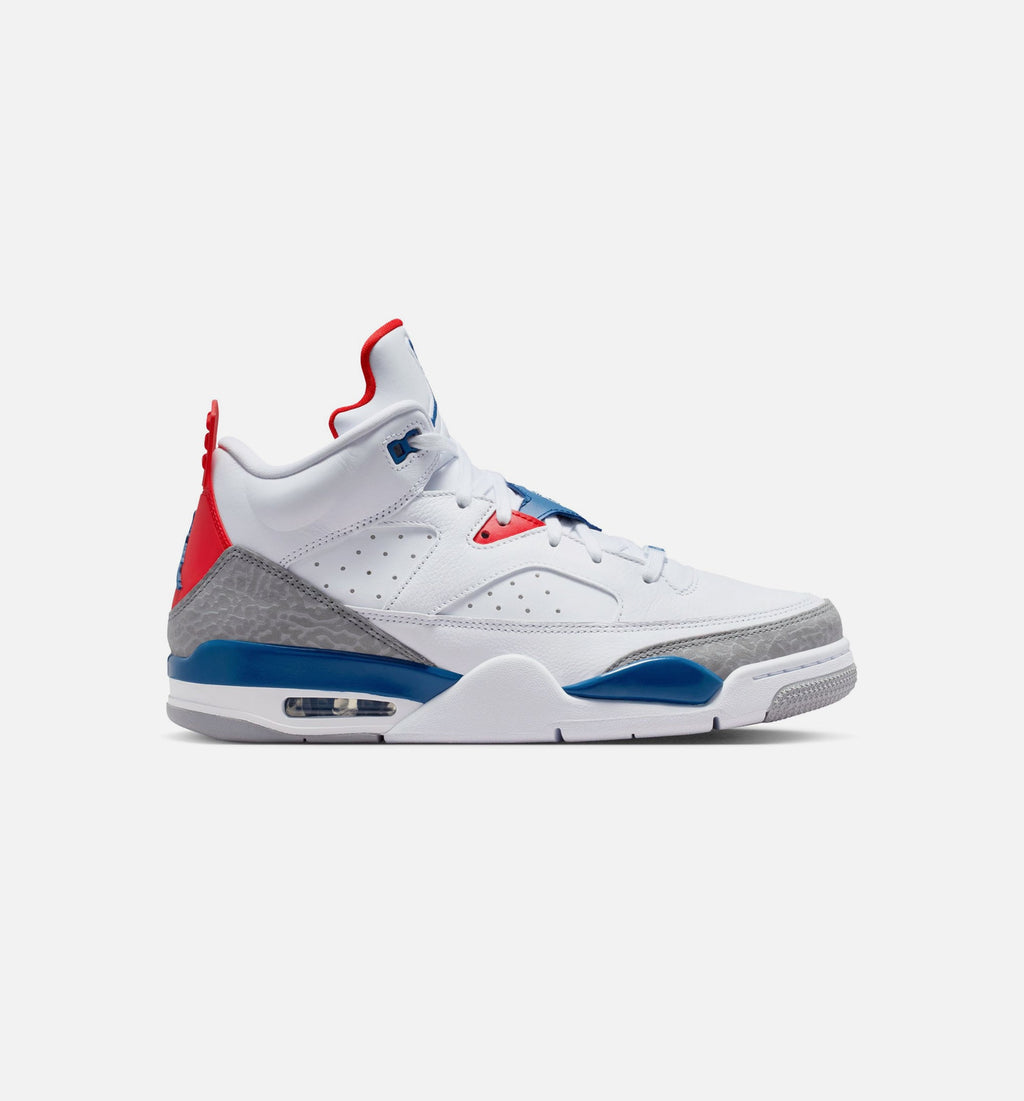 Son of Mars Low White and Varsity Red Men's Shoes