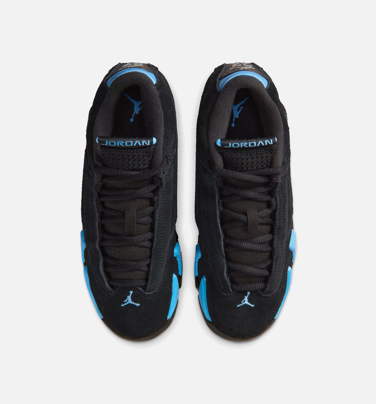 Air Jordan 14 Retro Black University Blue Grade School Shoes