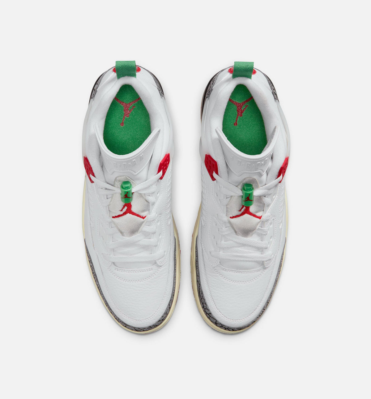Spizike Low White and Varsity Red Men's Shoes