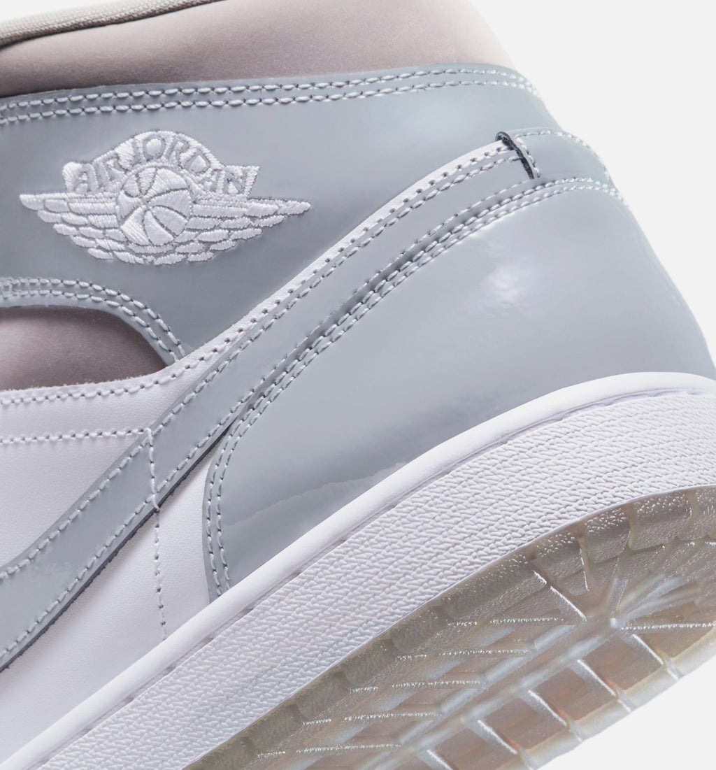 Air Jordan 1 Mid SE Cool Grey Men's Shoes