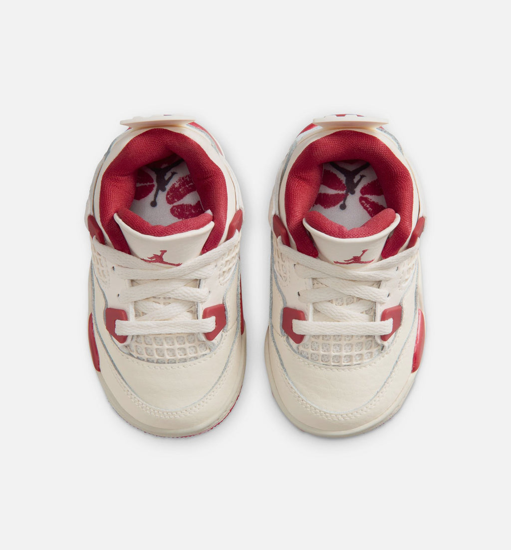 Air Jordan 4 Retro Valentine's Day Infant/Toddler Shoes
