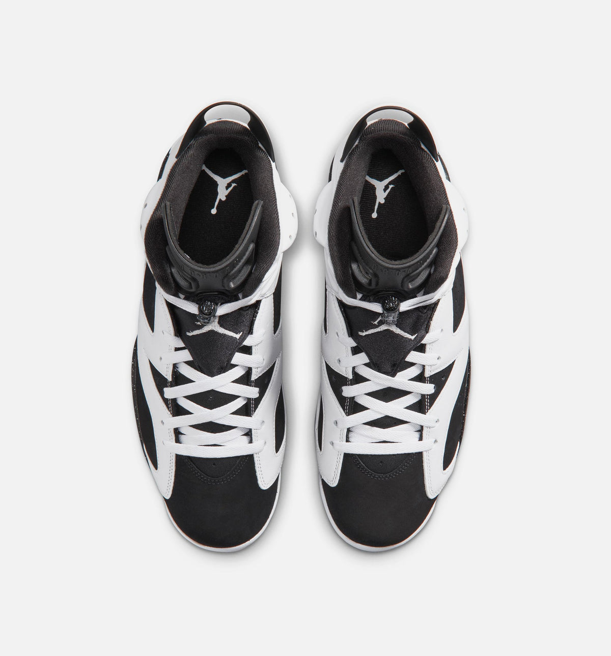 Air Jordan 6 Retro Black and White Men's Shoes