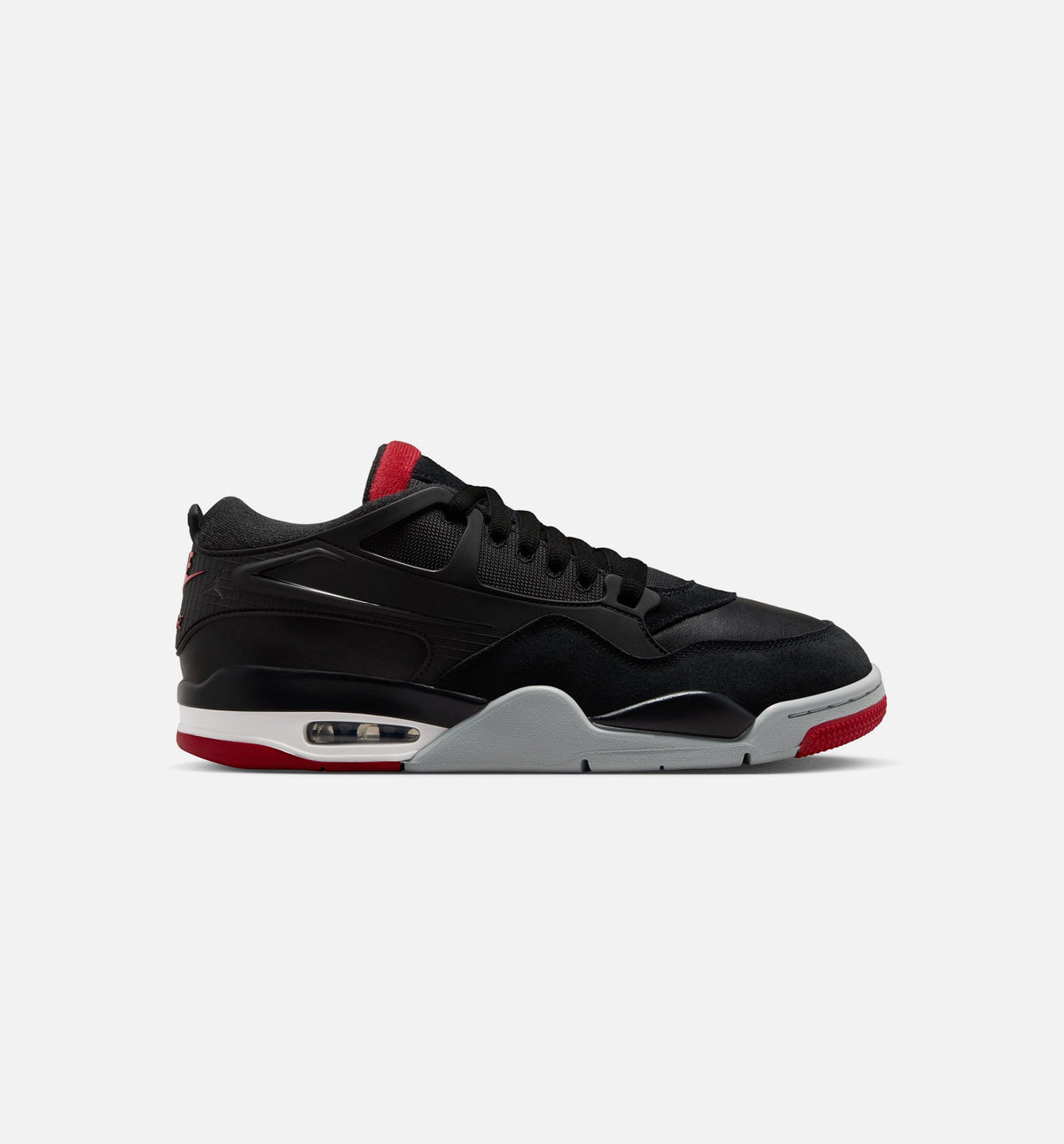 Air Jordan 4 RM Black Wolf Grey Men's Shoes