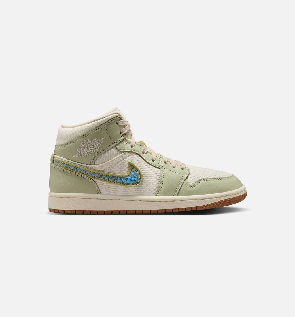 Air Jordan 1 Mid SE Olive Aura Women's Shoes