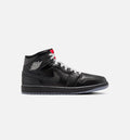 Air Jordan 1 Mid SE Black Grey Men's Shoes
