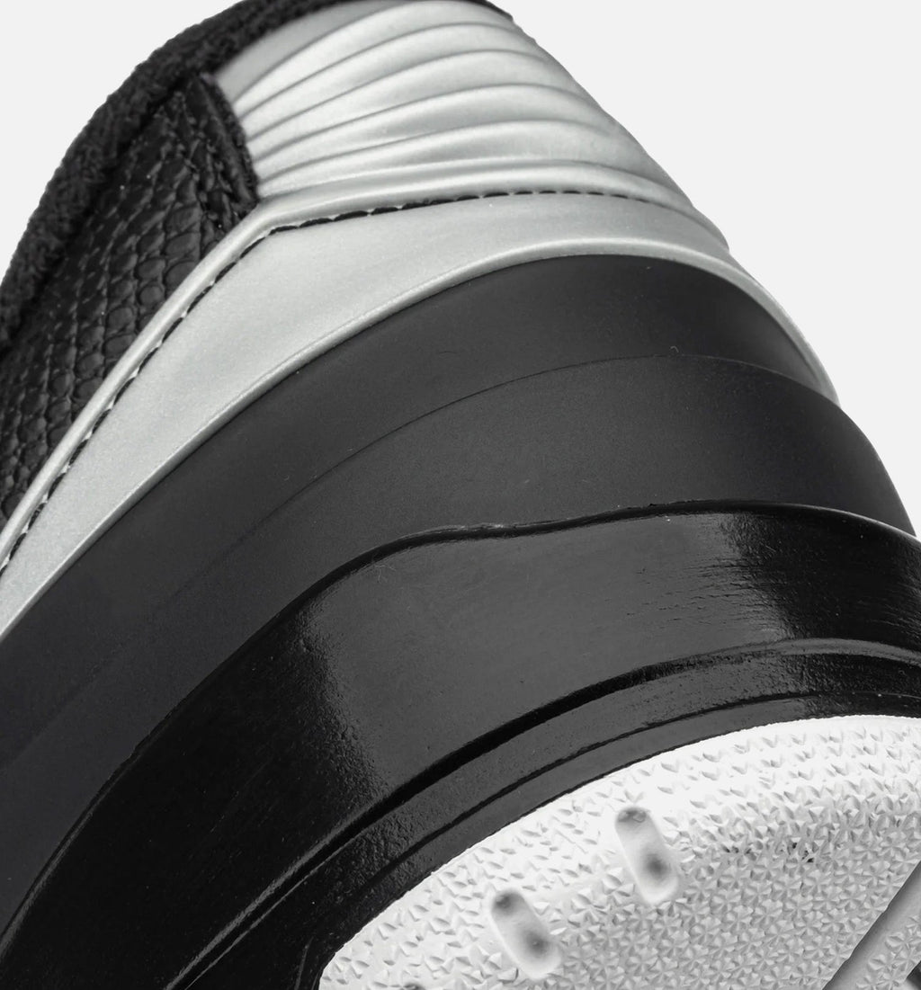 Air Jordan 23 Black and Metallic Silver Men's Shoes