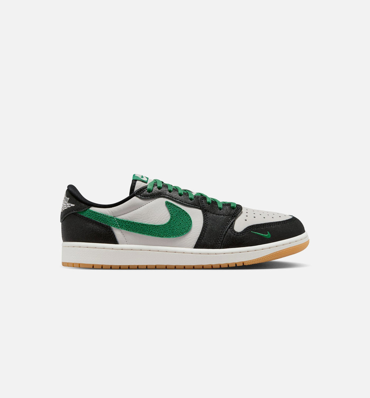 Air Jordan 1 Retro Low OG Phantom and Pine Green Men's Shoes
