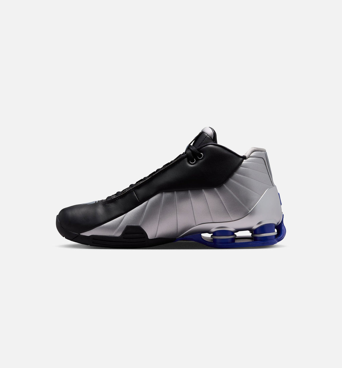 Shox BB4 OG Black and Metallic Silver Men's Shoes