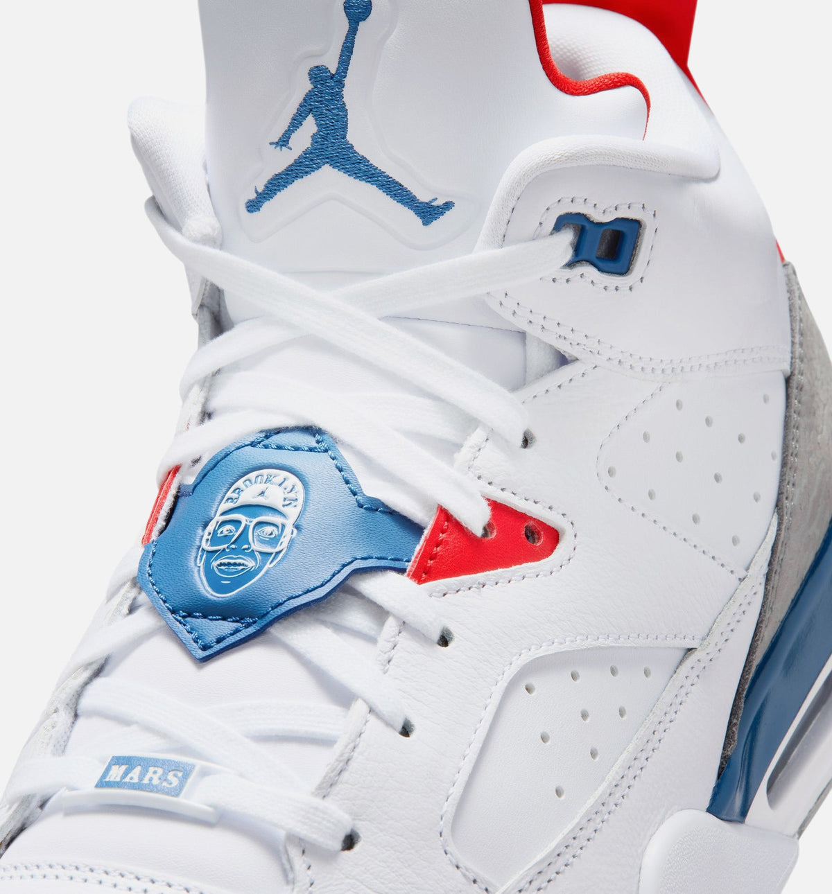 Son of Mars Low White and Varsity Red Men's Shoes