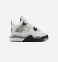 Air Jordan 4 Retro White Cement Infant/Toddler Shoes