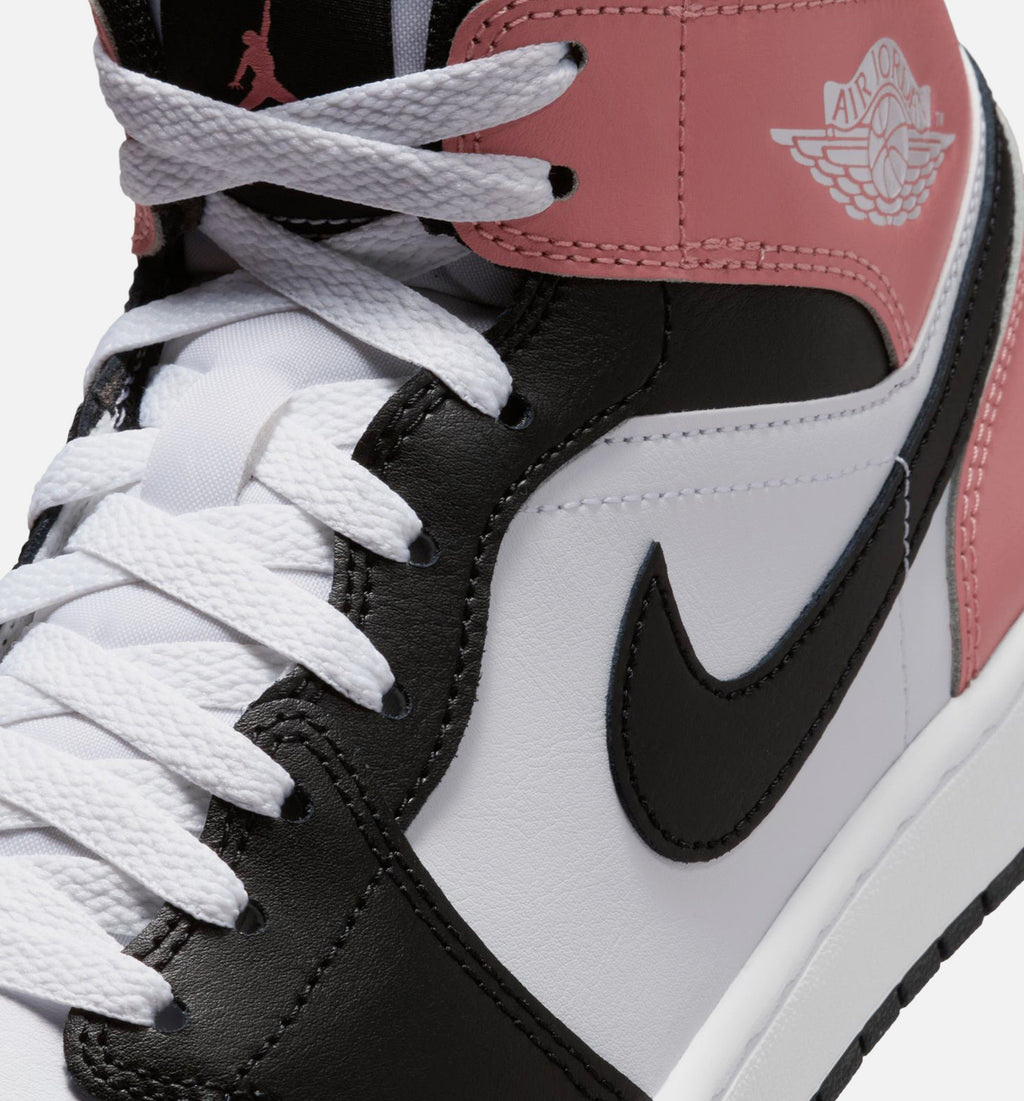 Air Jordan 1 Mid Rust Pink Men's Shoes
