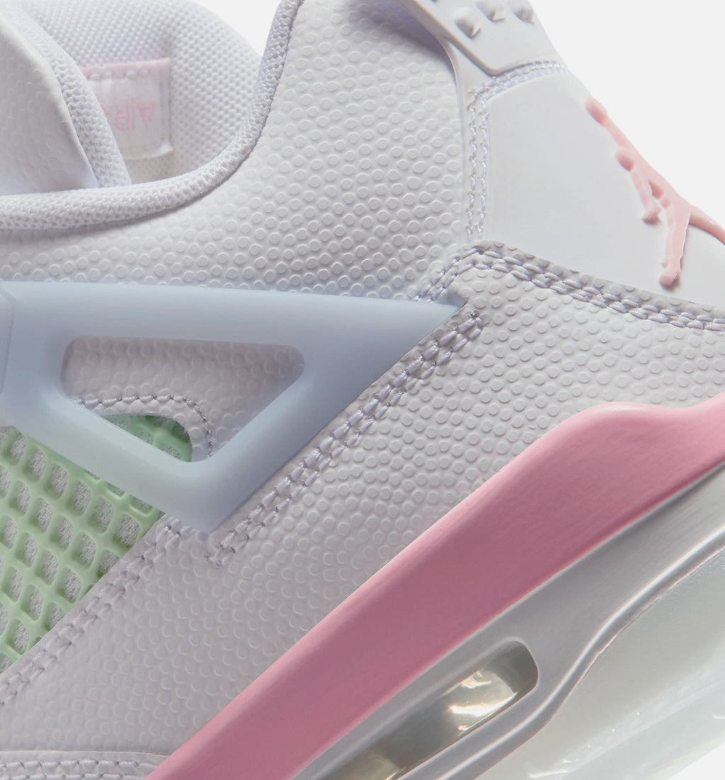 Air Jordan 4 Retro Medium Soft Pink Grade School Shoes