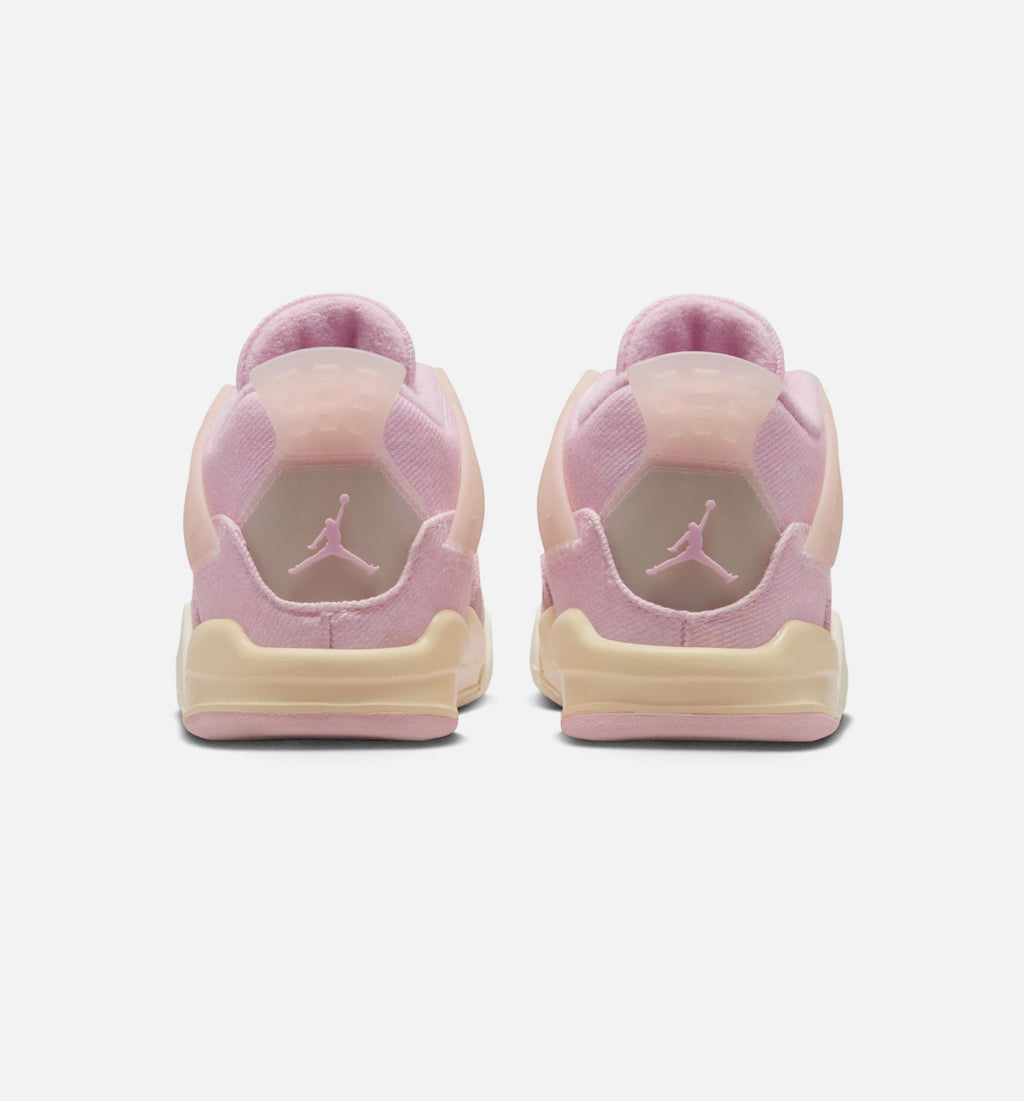 Air Jordan 4 Retro Pink Pearl and Iced Carmine Infant/Toddler Shoes