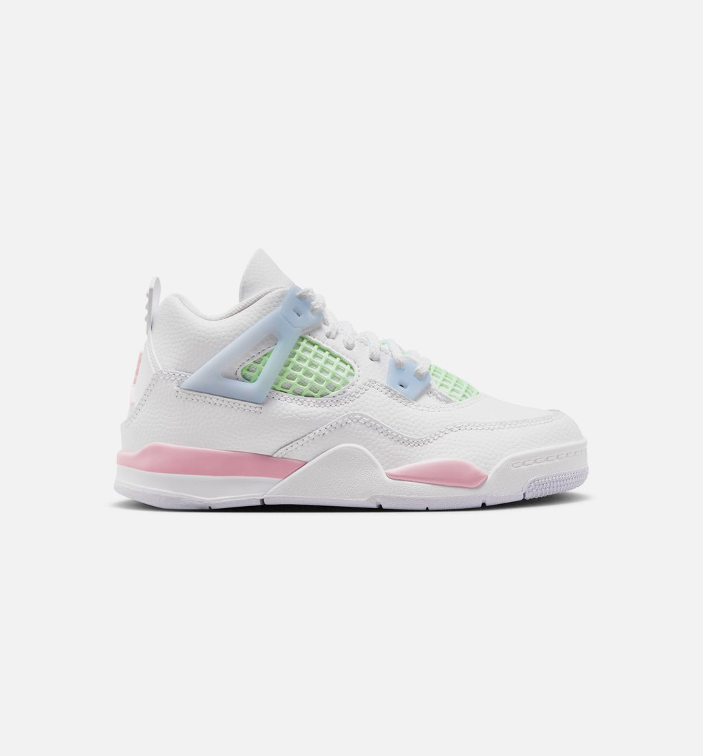 Air Jordan 4 Retro Medium Soft Pink Preschool Shoes