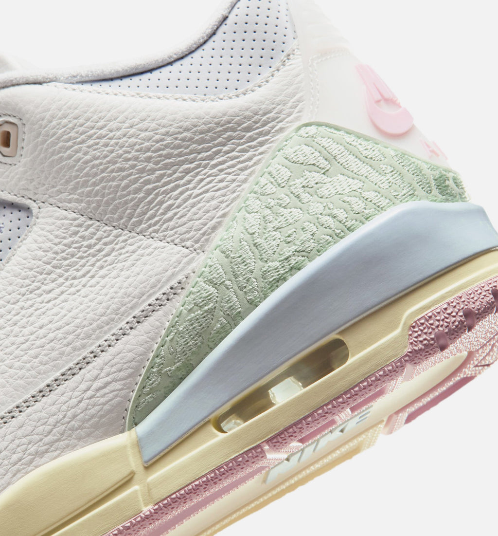 Air Jordan 3 Retro Sail and Jade Aura Men's Shoes