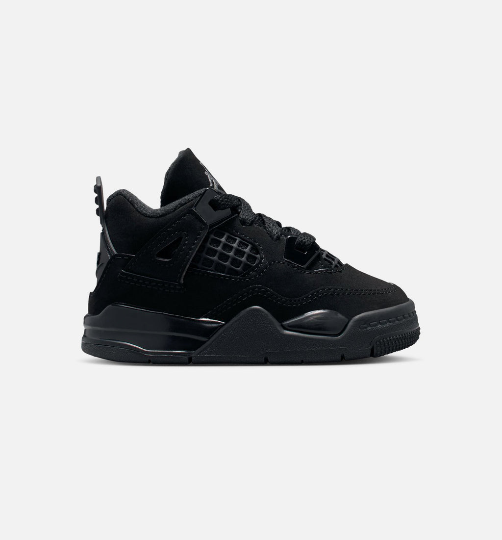 Air Jordan 4 Retro Black Cat Infant/Toddler Shoes