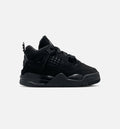 Air Jordan 4 Retro Black Cat Infant/Toddler Shoes