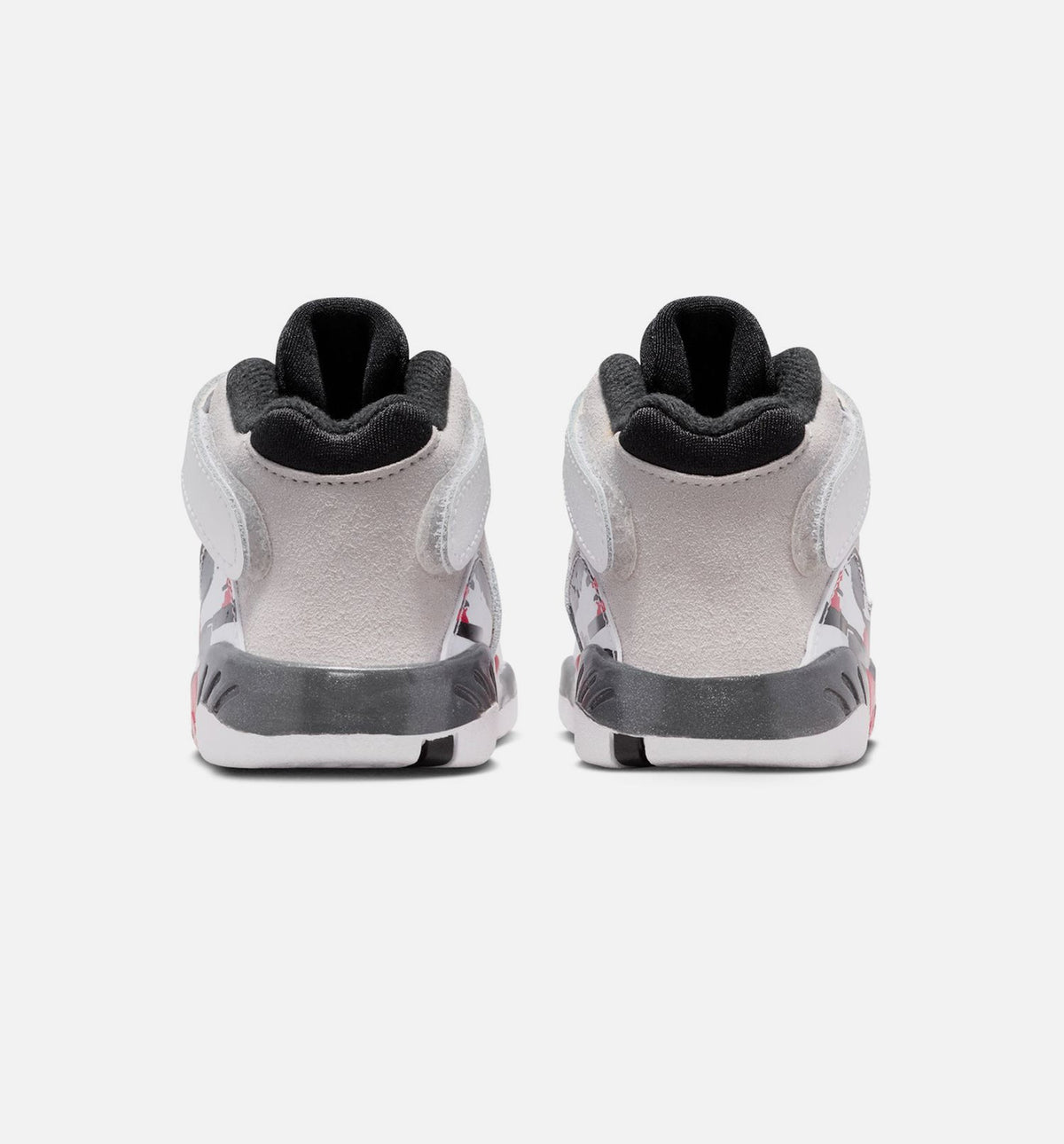 Air Jordan 8 Retro White and True Red Infant/Toddler Shoes