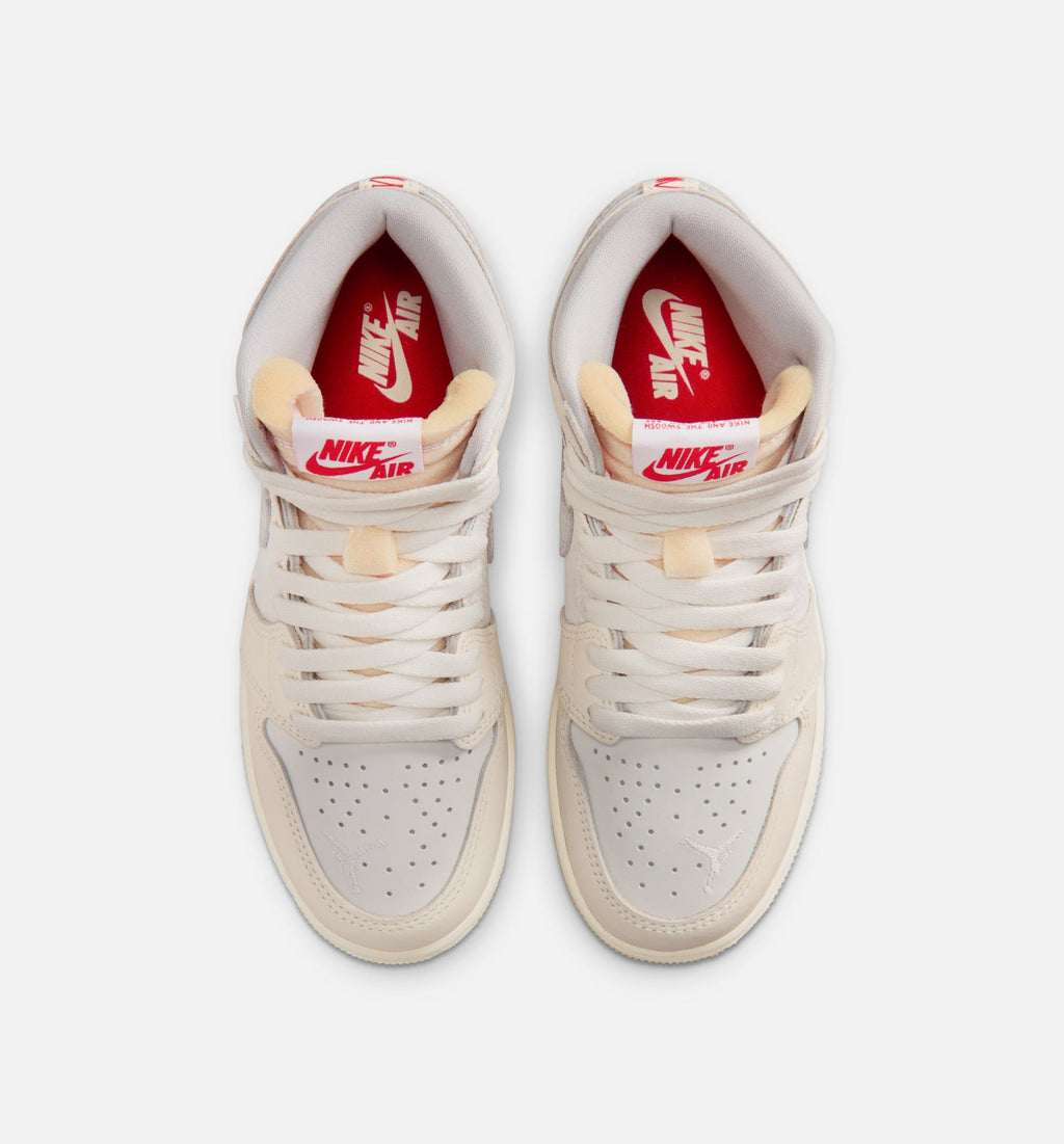 Air Jordan 1 Retro High OG Sail Grade School Shoes
