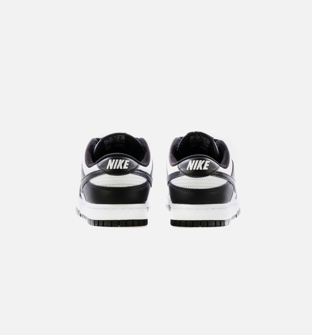 Dunk Low Black and White Men's Shoes