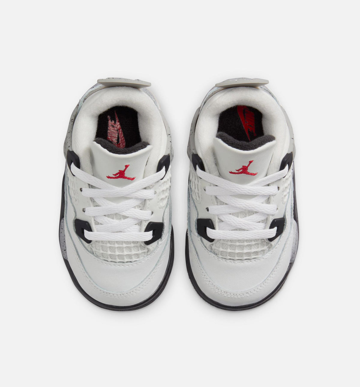 Air Jordan 4 Retro White Cement Infant/Toddler Shoes