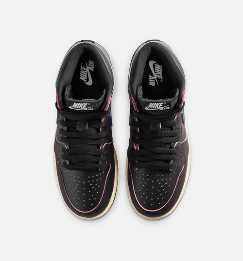 Air Jordan 1 Retro High OG Black Muslin Grade School Shoes