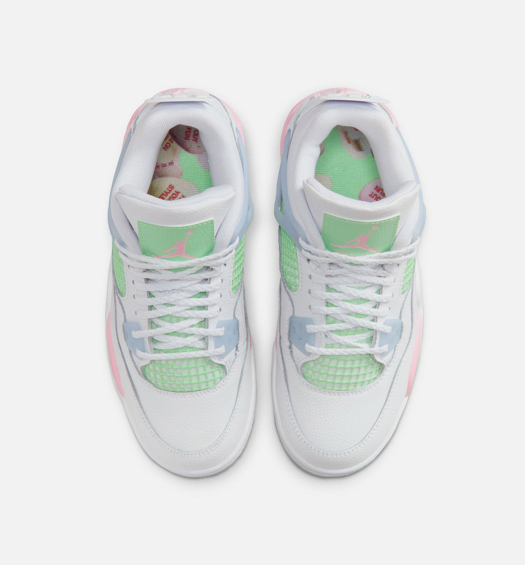 Air Jordan 4 Retro Medium Soft Pink Grade School Shoes
