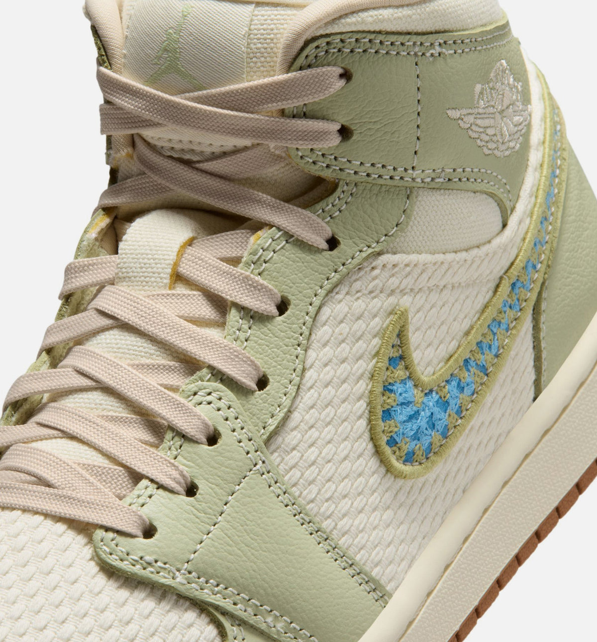 Air Jordan 1 Mid SE Olive Aura Women's Shoes
