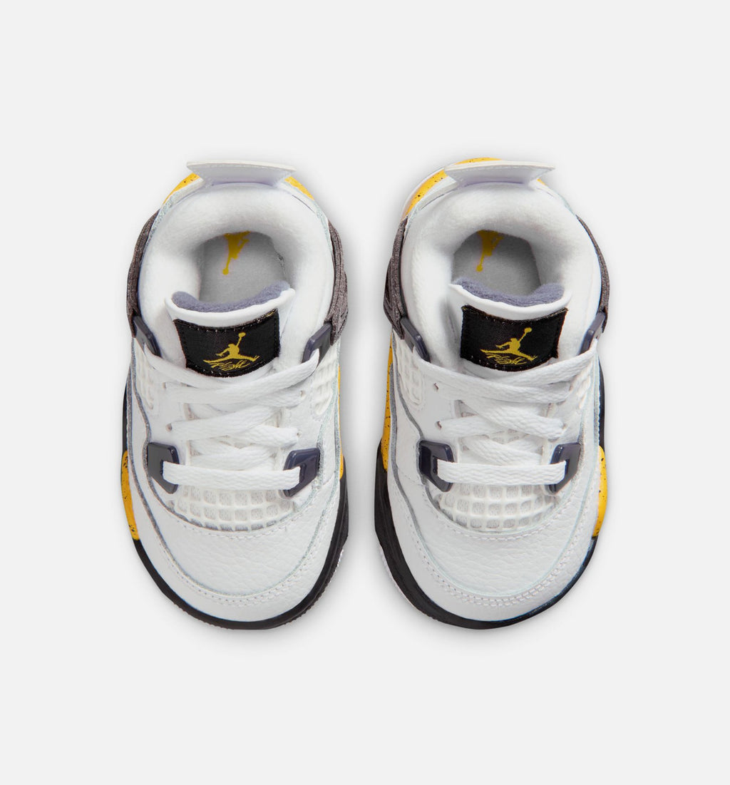 Air Jordan 4 Retro Rare Air Tour Yellow Infant/Toddler Shoes