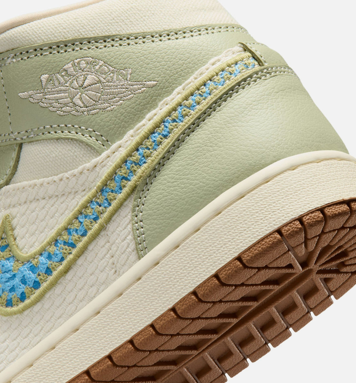 Air Jordan 1 Mid SE Olive Aura Women's Shoes
