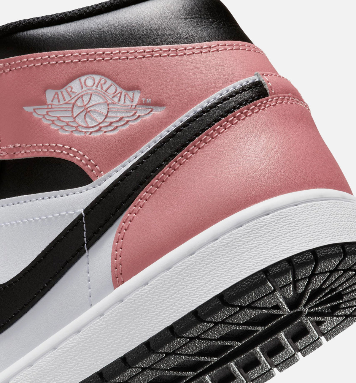 Air Jordan 1 Mid Rust Pink Men's Shoes