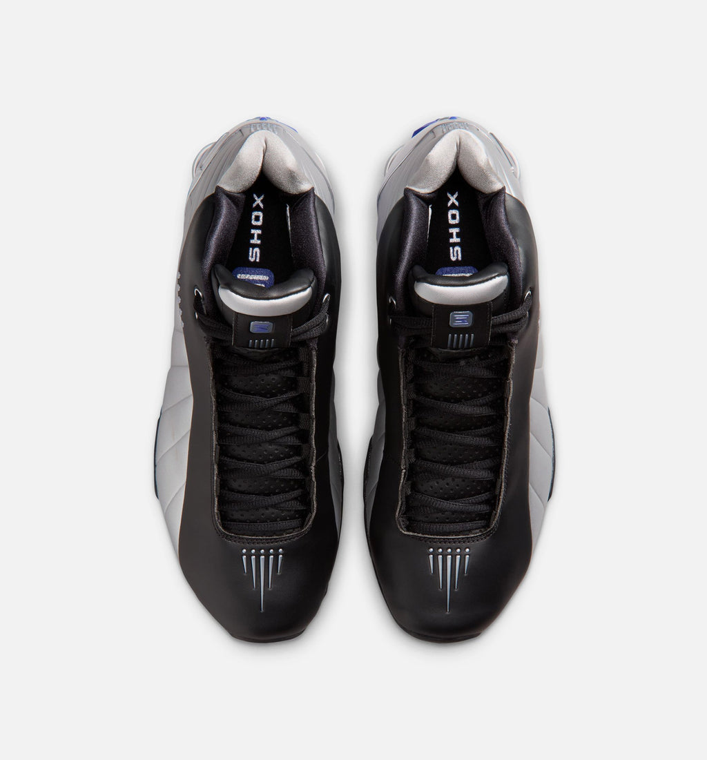 Shox BB4 OG Black and Metallic Silver Men's Shoes