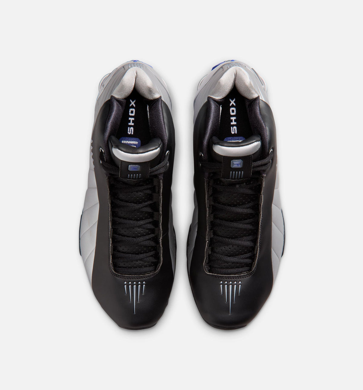 Shox BB4 OG Black and Metallic Silver Men's Shoes