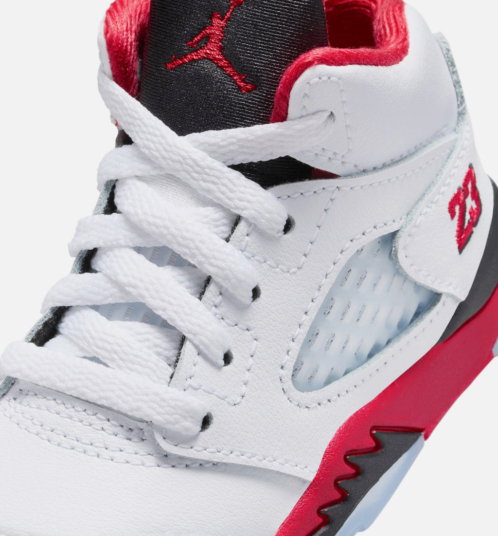 Air Jordan 5 Retro Fire Red Infant/Toddler Shoes