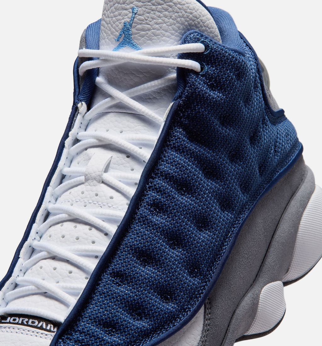 Air Jordan 13 Retro Navy and Flint Grey Men's Shoes