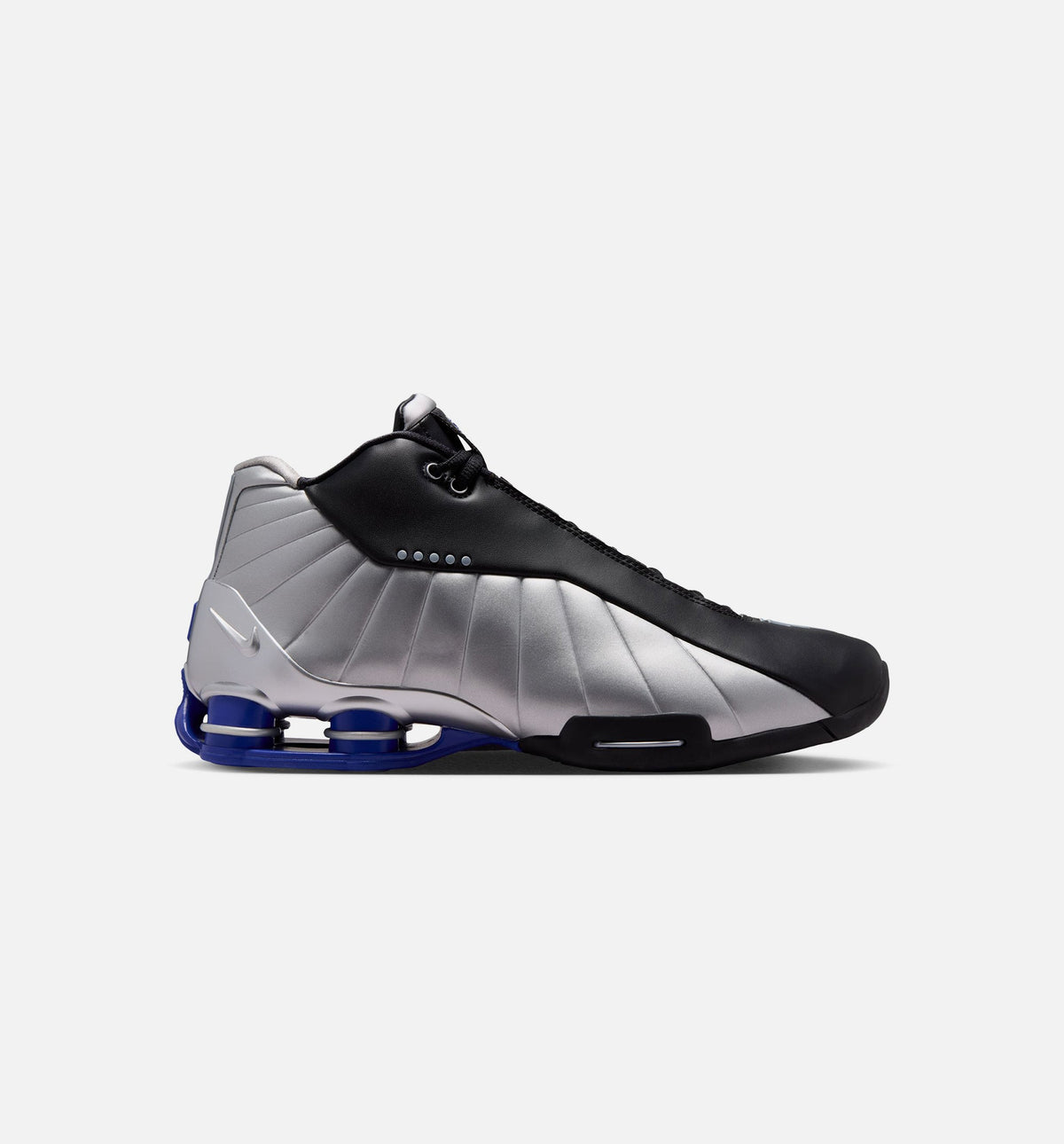 Shox BB4 OG Black and Metallic Silver Men's Shoes
