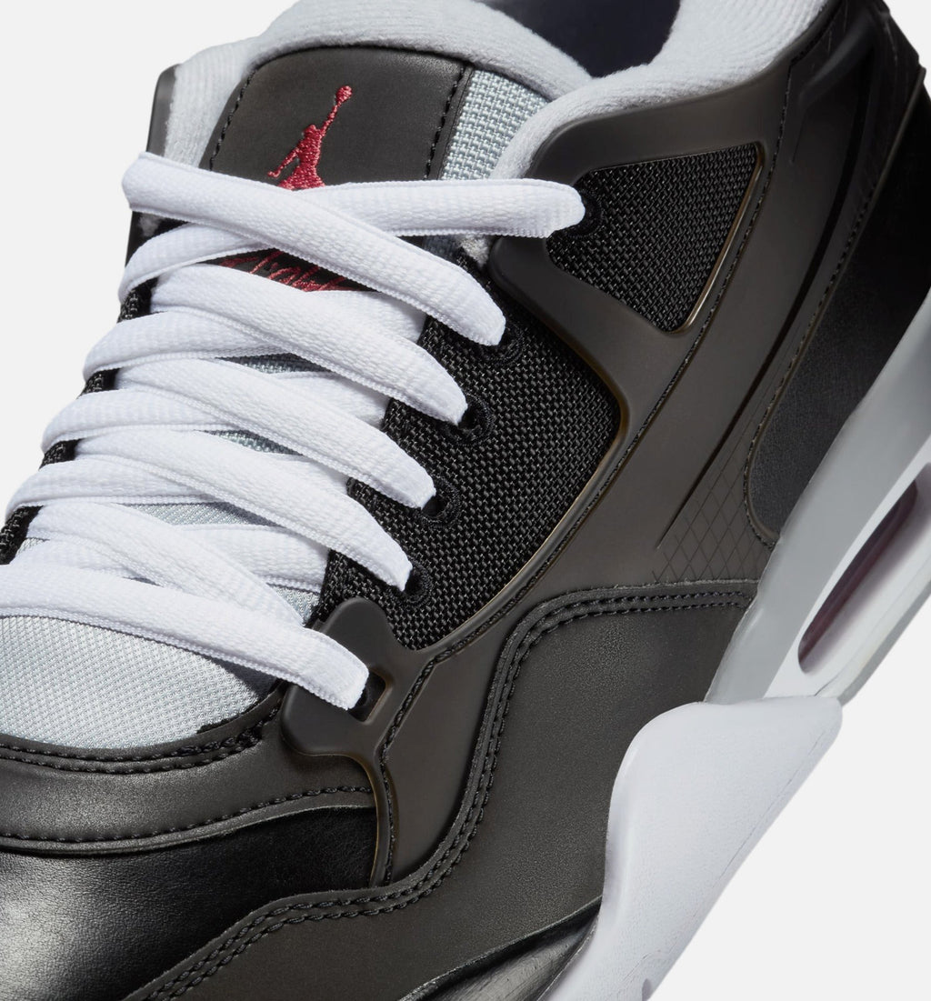 Air Jordan 4 RM Black Red Grey Men's Shoes