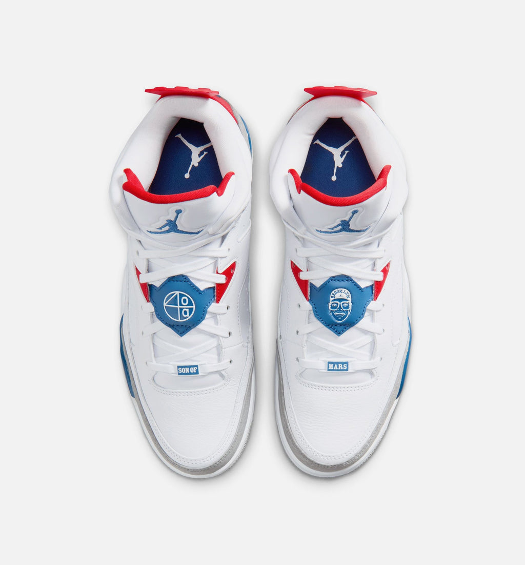 Son of Mars Low White and Varsity Red Men's Shoes